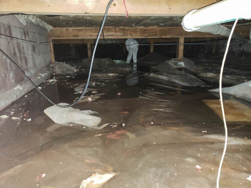 Basement Sealing Service detail