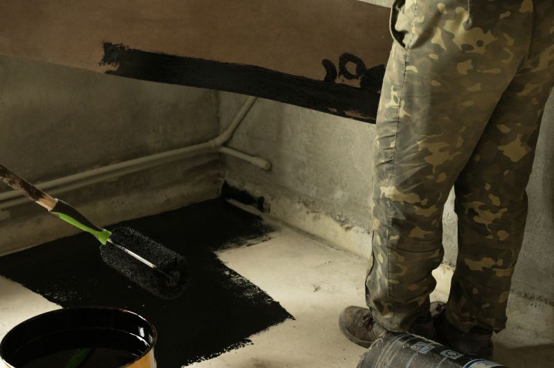 Sealed Basement Wall